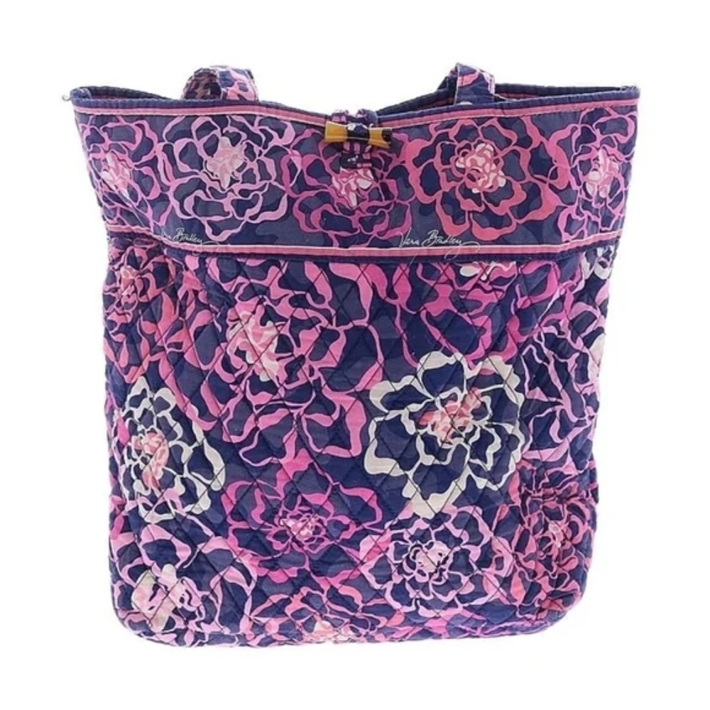 Vera Bradley Vera Tote Bag – Katalina Pink – EUC - Picture 5 of 5